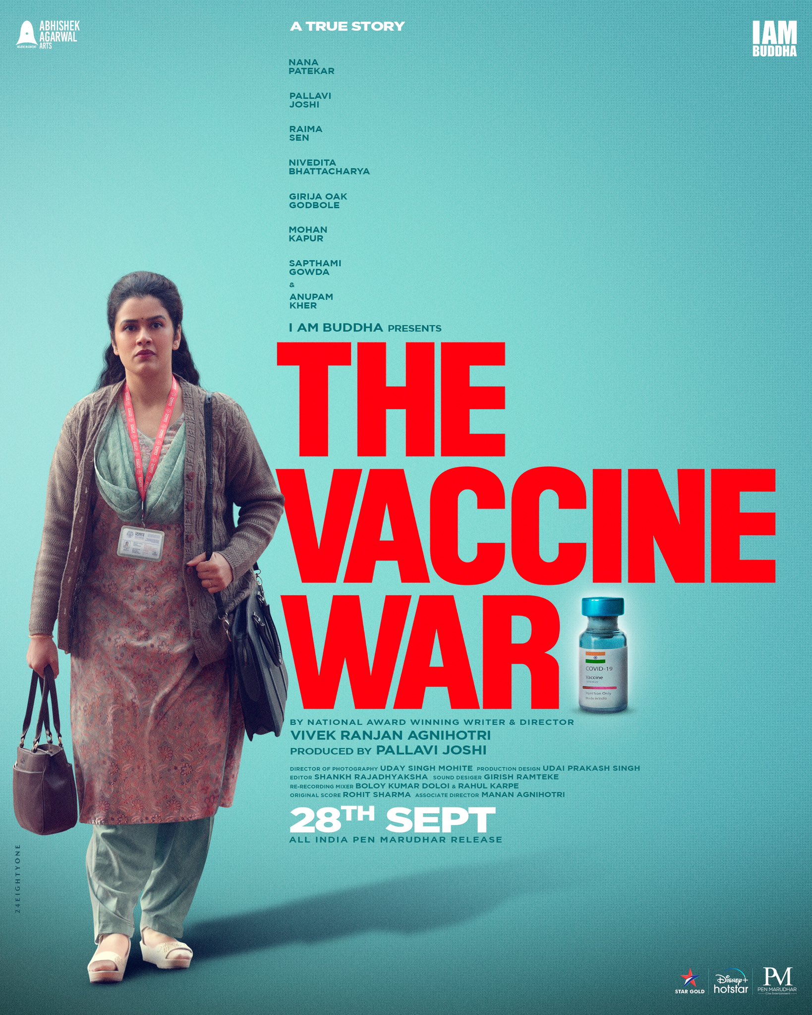“The Vaccine War” film is a mix of two genres: Science and Humanity